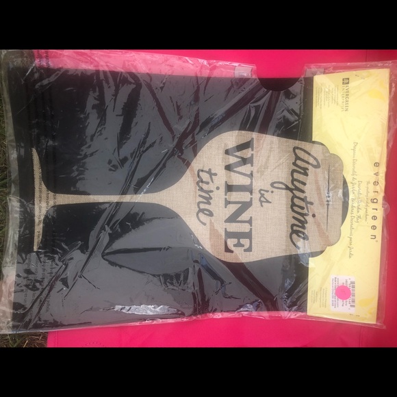 Garden Flag - Anytime is Wine Time - Picture 1 of 1